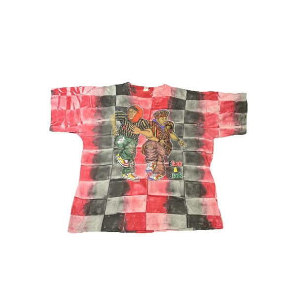 Vintage 90s Hiphop Rap‎ Tee By Master Image Brick Tie Dye Unique Onyx Naughty By - Picture 1 of 7